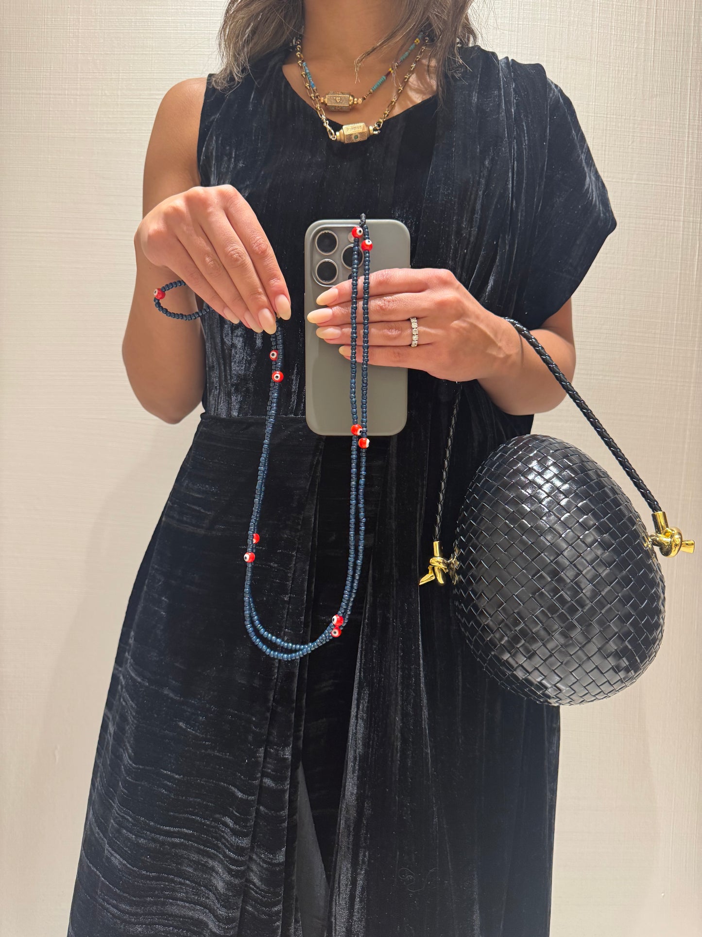 superlightweight phonestrap with eye