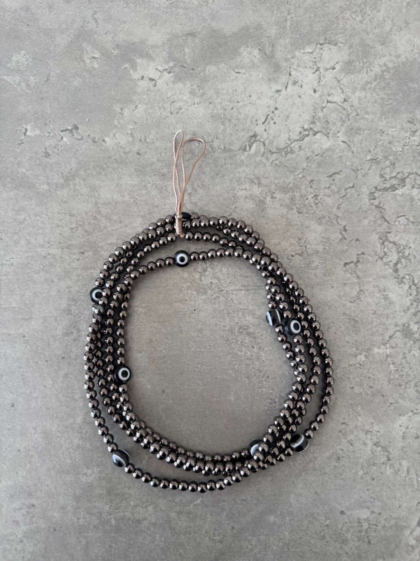 gunmetal black eye super-lightweight phonestrap