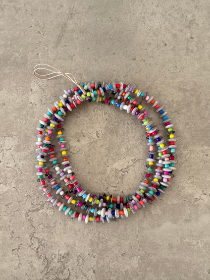 grey round & rainbow lightweight phonestrap