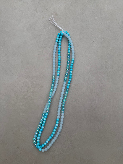 multi blues- lightweight phonestrap