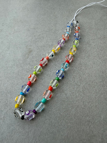 colorful eyes short phonestrap