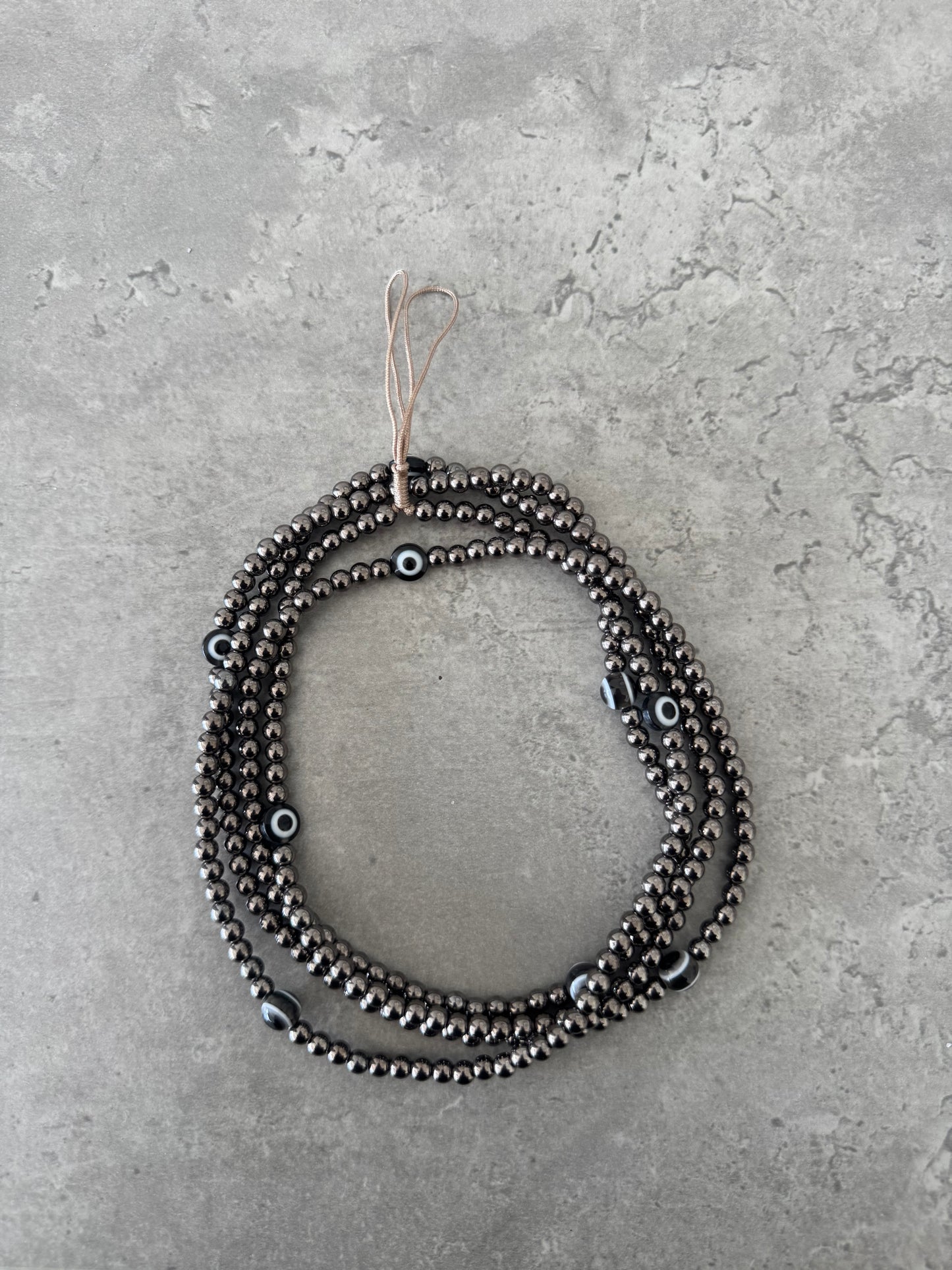 gunmetal black eye super-lightweight phonestrap