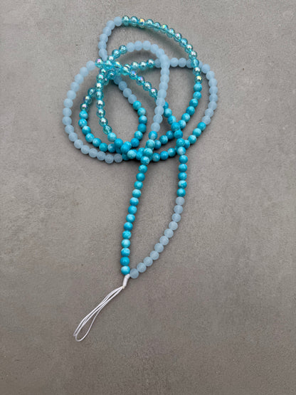 multi blues- lightweight phonestrap