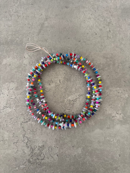 grey round & rainbow lightweight phonestrap