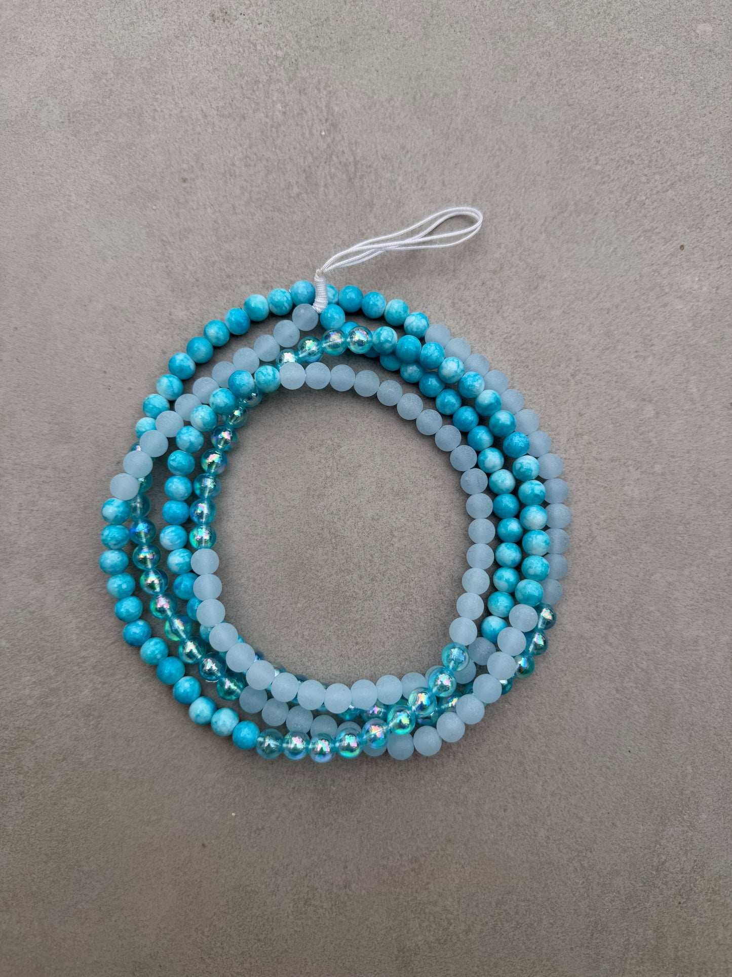 multi blues- lightweight phonestrap