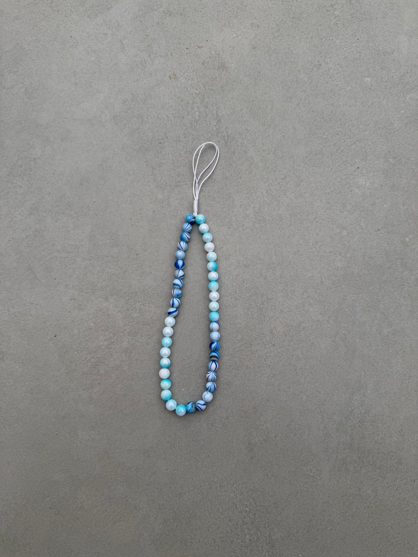 blue shades short phonestrap