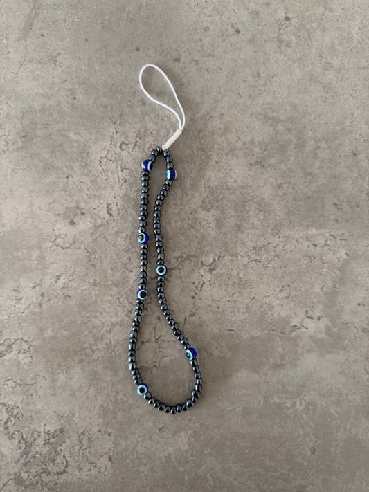 metallic eye short phonestrap